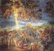 Michelangelo Buonarroti Conversion of St.Paul Spain oil painting artist